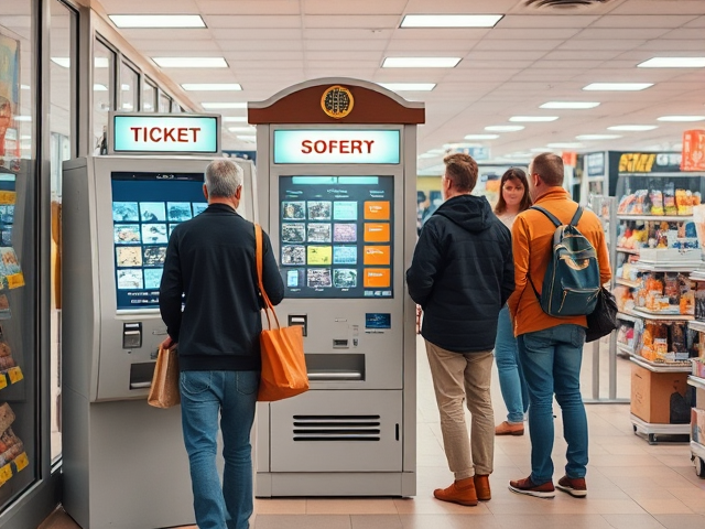 Physical Queue System for Retail