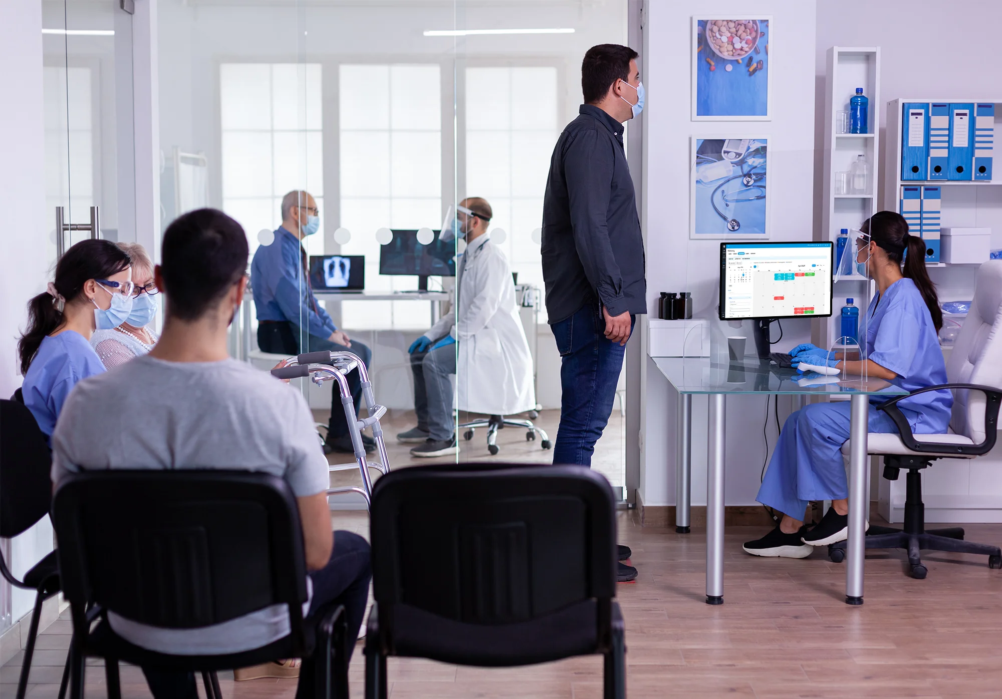 Three Effective Solutions for Reducing Long Queues in Clinics